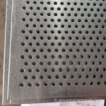 maglia metallica perforata per mesh perforato in acciaio grill
